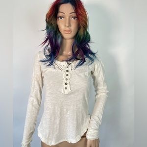 Gray Saks fifth avenue long sleeve shirt